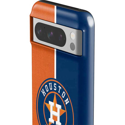 MLB Houston Astros Split Google Pixel 8 Pro Impact Case